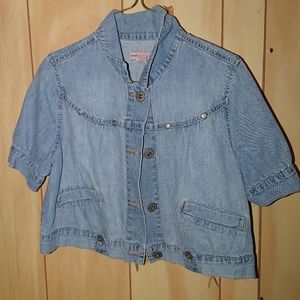 Duck Heads Short Sleeve Jean Jacket